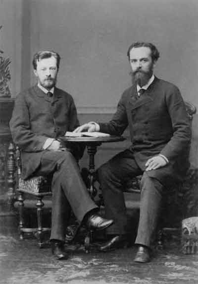 В.Г. Шухов и А.В. Бари, 1880-е гг.