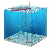 Макет подводного добычного комплекса