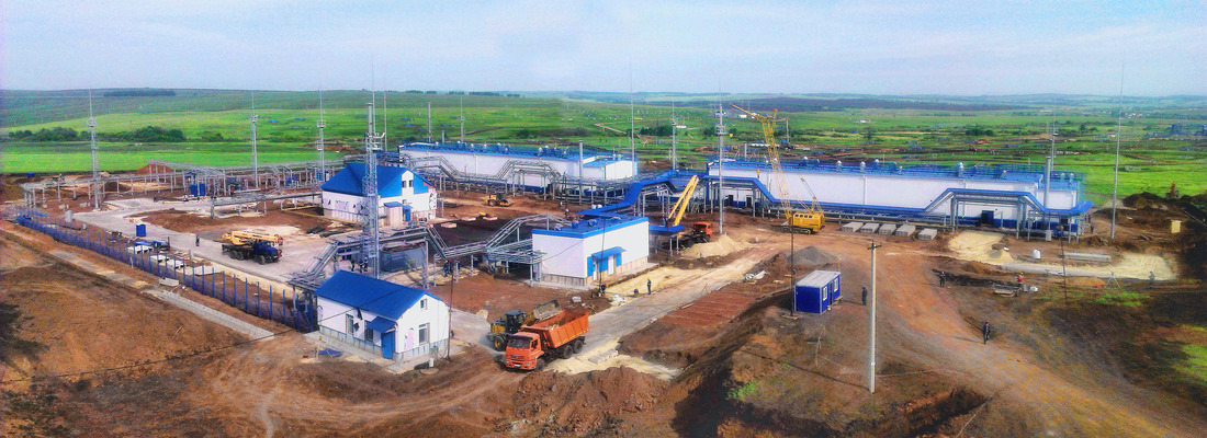 Площадка сборного пункта газа СП-3 Канчуринско-Муссинского ПХГ