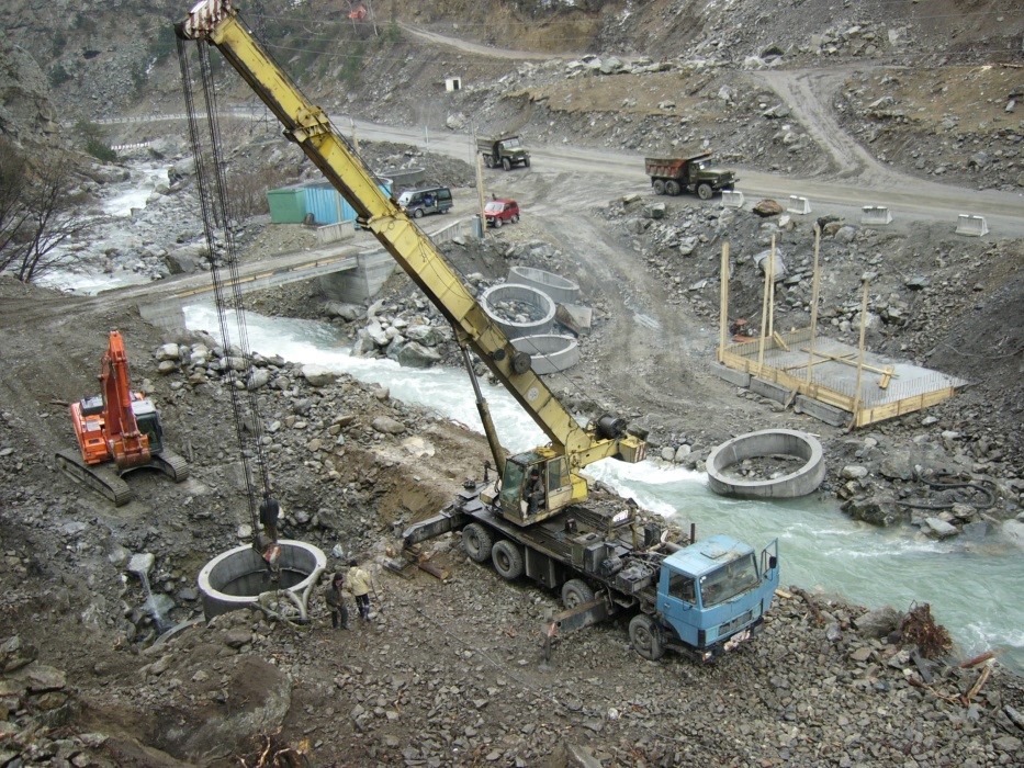Строительство газопровода Дзуарикау — Цхинвал
