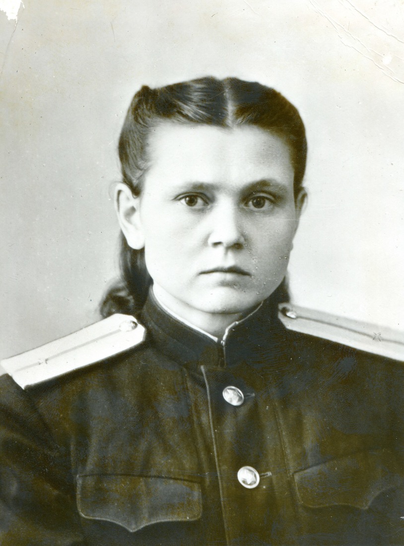 Партизанская радистка В.И. Михайлина, 1944 г.