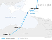 Схема газопровода «Голубой поток»